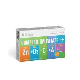 Complex Imunitate + Zn + D3 + C + A + E 30 comprimate Laboratoarele Remedia - - Roveli