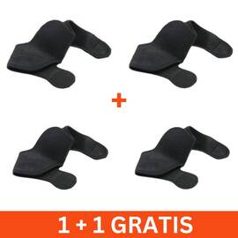 Set 2 protectii pentru glezna D045, negru, 1+1 GRATIS - - Roveli