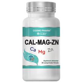 CAL MAG ZINC 30 comprimate CosmoPharm - - Roveli