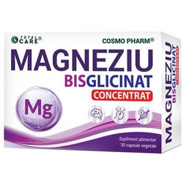 MAGNEZIU BISGLICINAT CONCENTRAT 30 capsule CosmoPharm - - Roveli