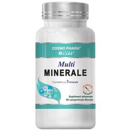 MULTIMINERALE Sistem Nervos, Muscular Si Osos 90 comprimate CosmoPharm - - Roveli