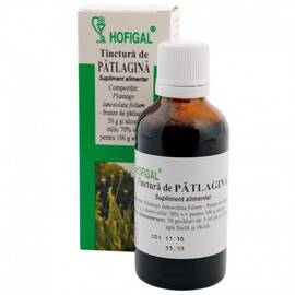 Tinctura de Patlagina 50 ml Hofigal - - Roveli