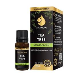 ULEI ESENȚIAL INTEGRAL 100% NATURAL de TEA TREE (Melaleuca alternifolia /Arbore de Ceai) 10 ml CosmoPharm - - Roveli