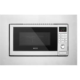 Cuptor cu microunde incorporabil ECG MTD 2081 VGSS, 20 litri, 1200 W, 5 niveluri de putere, 9 programe - - Roveli