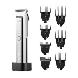 Masina de tuns si ras ETA Tyler 9342 90000, 5 viteze, 6 accesorii, acumulator Li-Ion 5V/1A, gri - - Roveli