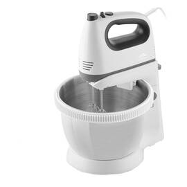 Mixer de mana cu bol ETA Crema II 2052 90000, 400 W, 3.4 L, 5 viteze, functie Turbo, alb - - Roveli