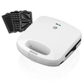 Sandwich maker 3 in 1 ETA Tampo 4156, 700 W, 3 tipuri de placi detasabile, deschidere pana la 180° - - Roveli