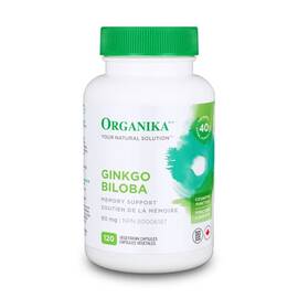 Ginkgo Biloba 60 mg 120 capsule Organika - - Roveli