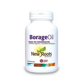 Borage Oil Pur 1000 mg 60 capsule New Roots - - Roveli
