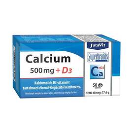 CALCIU 500 MG CU D3 50 BUC JUTAVIT - - Roveli