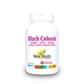 Black Cohosh (Actaea racemosa) 200 mg 60 capsule New Roots Herbal - - Roveli