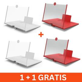 Amplificator lupa 22 cm pentru ecran telefon, 1+1 gratis - - Roveli
