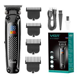 Aparat de tuns reincarcabil V972, USB, 1400mAh, lama ceramica - - Roveli