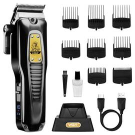 Aparat de tuns V651, baza incarcare USB, lame ceramice, 2000mAh - - Roveli