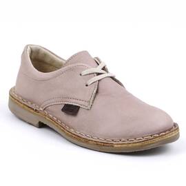 Pantofi unisex , pentru copii , din piele naturala 853-BEJ, Culoare (12): Bej, Marime (12): 31 - - Roveli