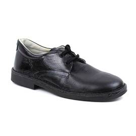 ​Pantofi unisex , pentru copii si adulti , din piele naturala 853-NEGRU, Culoare (12): Negru, Marime (12): 36* - - Roveli