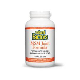 MSM Joint Formula (Reparator de Cartilaje) 180 capsule Natural Factors - - Roveli