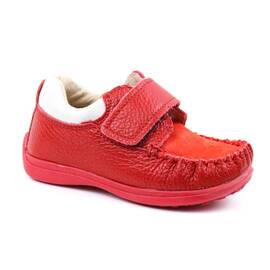 Pantofi usori pentru copii , din piele naturala 369-ROSU, Culoare (12): Rosu, Marime (12): 29 - - Roveli