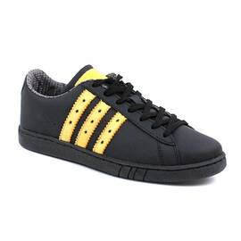 ​Pantofi casual de dama , din piele naturala , cu talpa cusuta 7199-NEGRU, Culoare (12): Galben, Marime (12): 37** - - Roveli