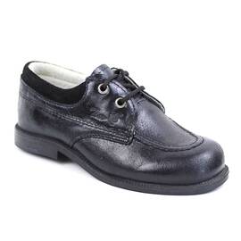 Pantofi casual , pentru copii , din piele naturala 3196-NEGRU/LUCIOS, Culoare (12): Negru, Marime (12): 26 - - Roveli