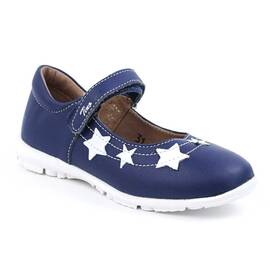 Pantofi usori , de copii , decorati cu stelute , cu talpa din cauciuc   3222-BLEUMARIN, Culoare (12): Bleumarin, Marime (12): 31 - - Roveli