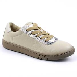 Pantofi casual ,unisex , pentru copii , din piele naturala 3266-BEJ, Culoare (12): Bej, Marime (12): 32 - - Roveli