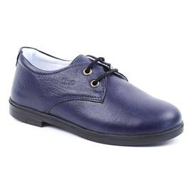 Pantofi  pentru copii , din piele naturala 3194-BLEUMARIN, Culoare (12): Bleumarin, Marime (12): 33 - - Roveli