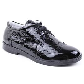 ​Pantofi stil Oxford , pentru copii , din piele naturala 3227-NEGRU, Culoare (12): Negru, Marime (12): 32 - - Roveli