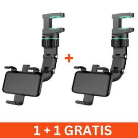 Suport auto telefon pentru oglinda retrovizoare Zj69, 1+1 gratis - - Roveli