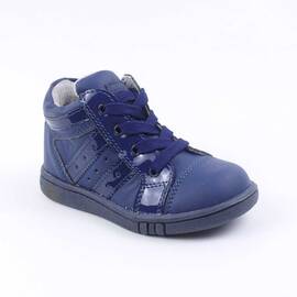 Ghete sport pentru copii , din piele naturala 3234-BLEUMARIN/BLEUMARIN, Culoare (12): Bleumarin, Marime (12): 26 - - Roveli