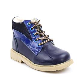 Ghete usoare , pentru copii , din piele naturala , captusite  2876-BLEUMARIN3, Culoare (12): Bleumarin, Marime (12): 25 - - Roveli