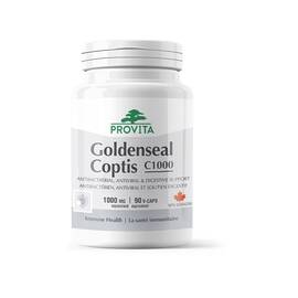 Goldenseal Coptis C 1000 mg Forte 90 capsule Provita Nutrition - - Roveli