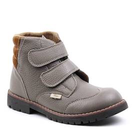 ​Bocanci captusiti , de dama , din piele naturala 3190-GRI, Culoare (12): Gri, Marime (12): 39 - - Roveli