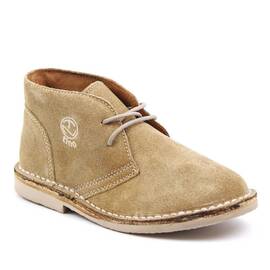 Ghete usoare de copii , din piele naturala intoarsa  , cu talpa cusuta 3215-MARO, Culoare (12): Camel, Marime (12): 32 - - Roveli