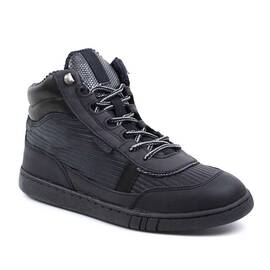 ​Ghete sport, de dama , captusite, din piele naturala , cu talpa cusuta 7069-NEGRU, Culoare (12): Negru, Marime (12): 37 - - Roveli