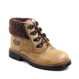 Ghete imblanite  pentru copii , din piele naturala  813-BEJ/MARO, Culoare (12): Bej, Maro, Marime (12): 30 - - Roveli