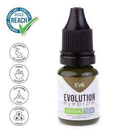 Pigment Micropigmentare Sprancene, Dermatek, Evolution EV6 - - Roveli
