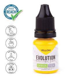 Pigment Micropigmentare Neutralizare, Dermatek, Corrector Yellow - - Roveli