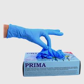 Manusi nitril nepudrate, Prima - S, Albastre - - Roveli