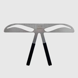 Rigla metalica masurat sprancene, diferite forme - Classic - - Roveli