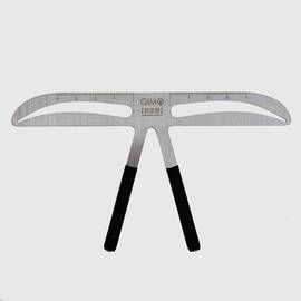 Rigla metalica masurat sprancene, diferite forme - Akinami - - Roveli