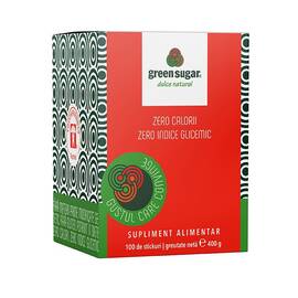 Green Sugar 100 stick-uri Laboratoarele Remedia - - Roveli