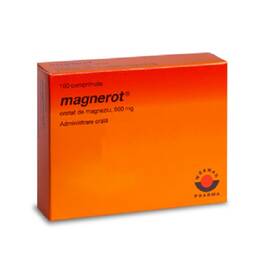 Magnerot 500 mg 100 comprimate Worwag Pharma - - Roveli