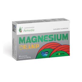 Magnesium Cramp 40 comprimate Laboratoarele Remedia - - Roveli