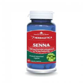 Senna 60 capsule Herbagetica - - Roveli