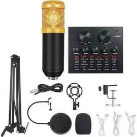 Set Profesional Mixer Audio Si Microfon : Culoare - negru, Culoare (tm): negru - - Roveli