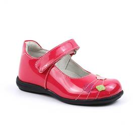 Pantofi usori , de copii , decorati cu flori 3127-ROZ, Culoare (12): Roz, Marime (12): 25 - - Roveli
