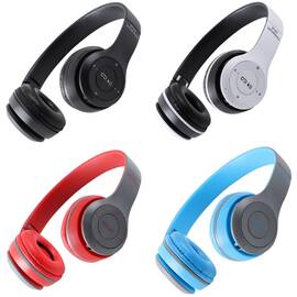 Casti wireless P47, microfon, slot SD, Bluetooth - - Roveli