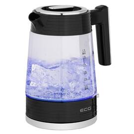 Fierbator electric ECG RK 1750 Stripe, 2200 W, 1.7 litri, sticla borosilicata, elemente din otel inoxidabil - - Roveli