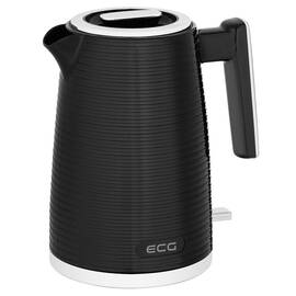 Fierbator electric ECG RK 1751 Stripe, 2200 W, 1.7 litri, negru - - Roveli
